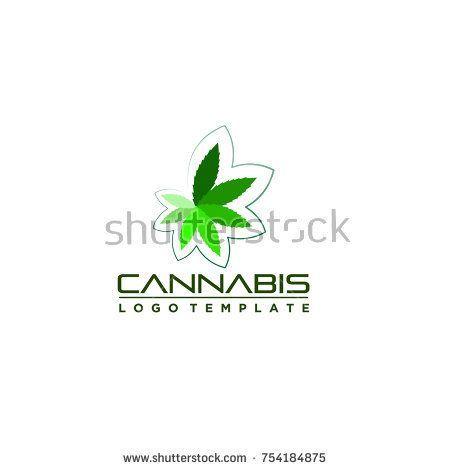 Cannabis Flower Logo - marijuana flower logo template | Aryaceh Studio | Pinterest | Logo ...