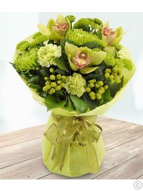 Green and Yellow Flower Logo - Thank You Flowers. Thanks Flowers. Thank You Flower Delivery
