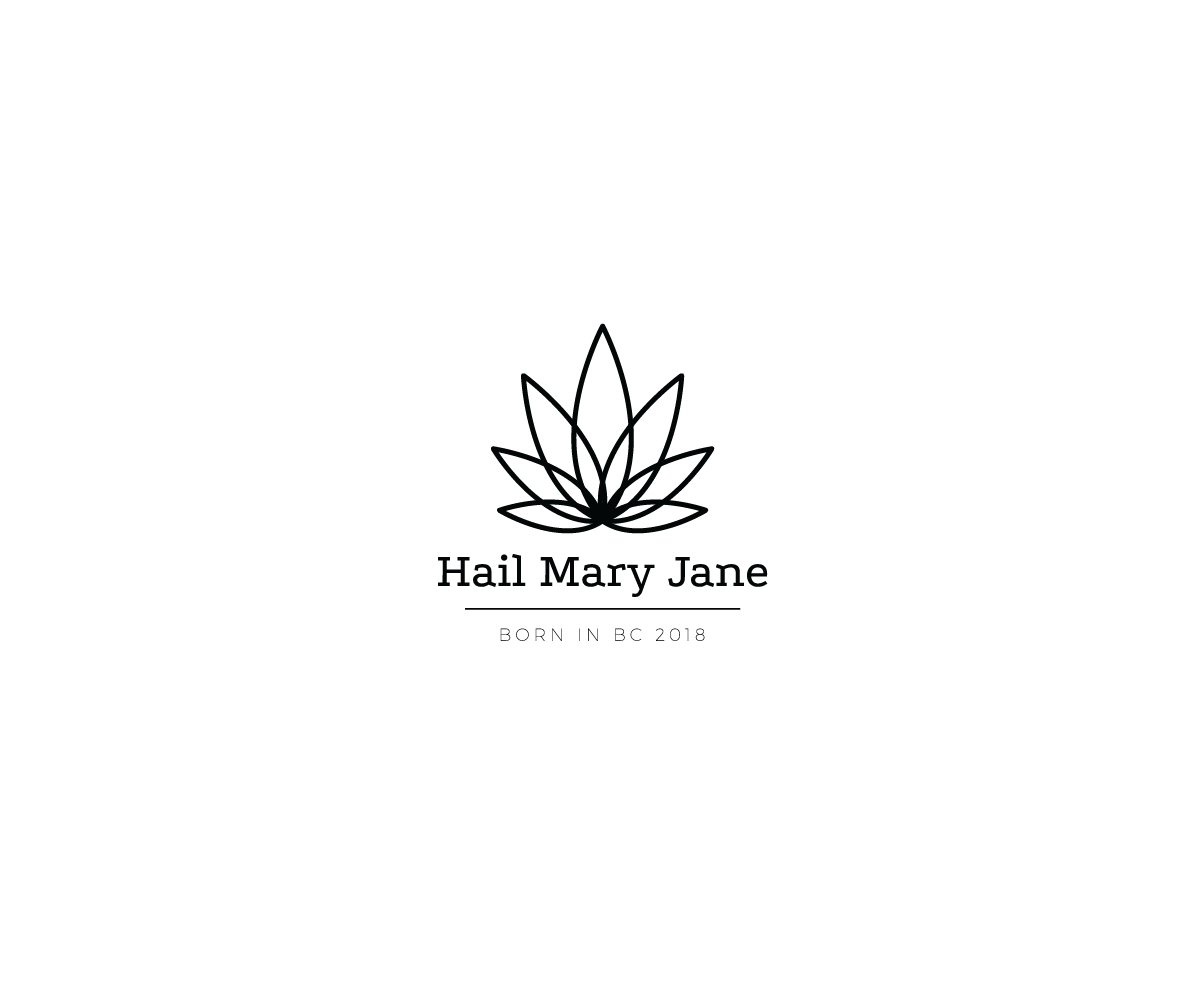 Cannabis Flower Logo - Serious, Modern, It Company Logo Design for Hail Mary Jane. Premium