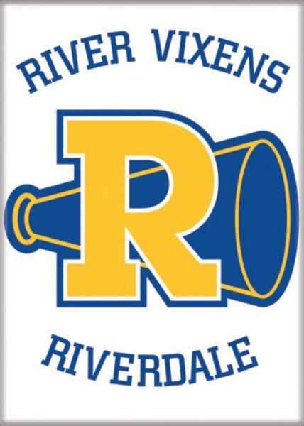 Riverdale Logo - Riverdale TV Series River Vixens Cheerleaders Logo Refrigerator ...