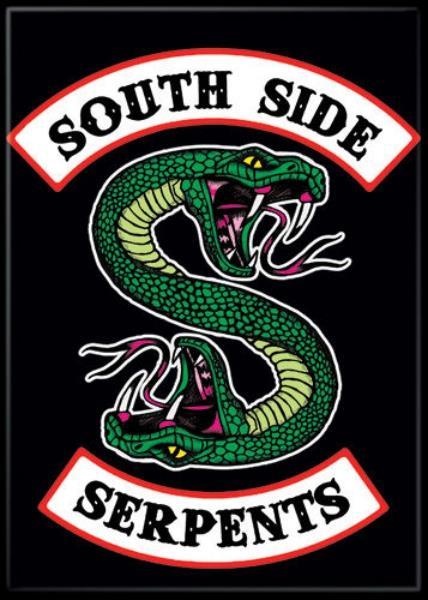 Riverdale Logo - Riverdale TV Series South Side Serpents Logo Refrigerator Magnet ...