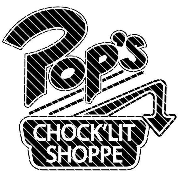 Riverdale Logo - Riverdale Inspired Pop's Chock'lit Shoppe Logo SVG