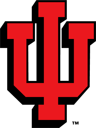 Inidiana Logo - Indiana Hoosiers Logo - Red interlocking IU (SportsLogos.Net) | My ...