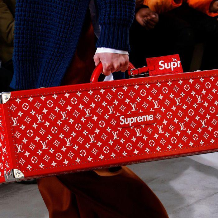 Louis Vuitton Red Round Logo - The Supreme and Louis Vuitton Collab Was a Brilliant Troll