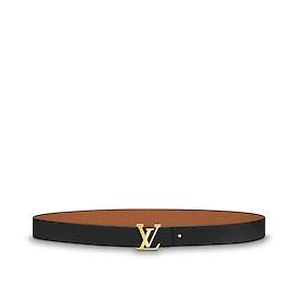 Louis Vuitton Red Round Logo - Women's Luxury Leather Belts, Casual & Dress - LOUIS VUITTON ®