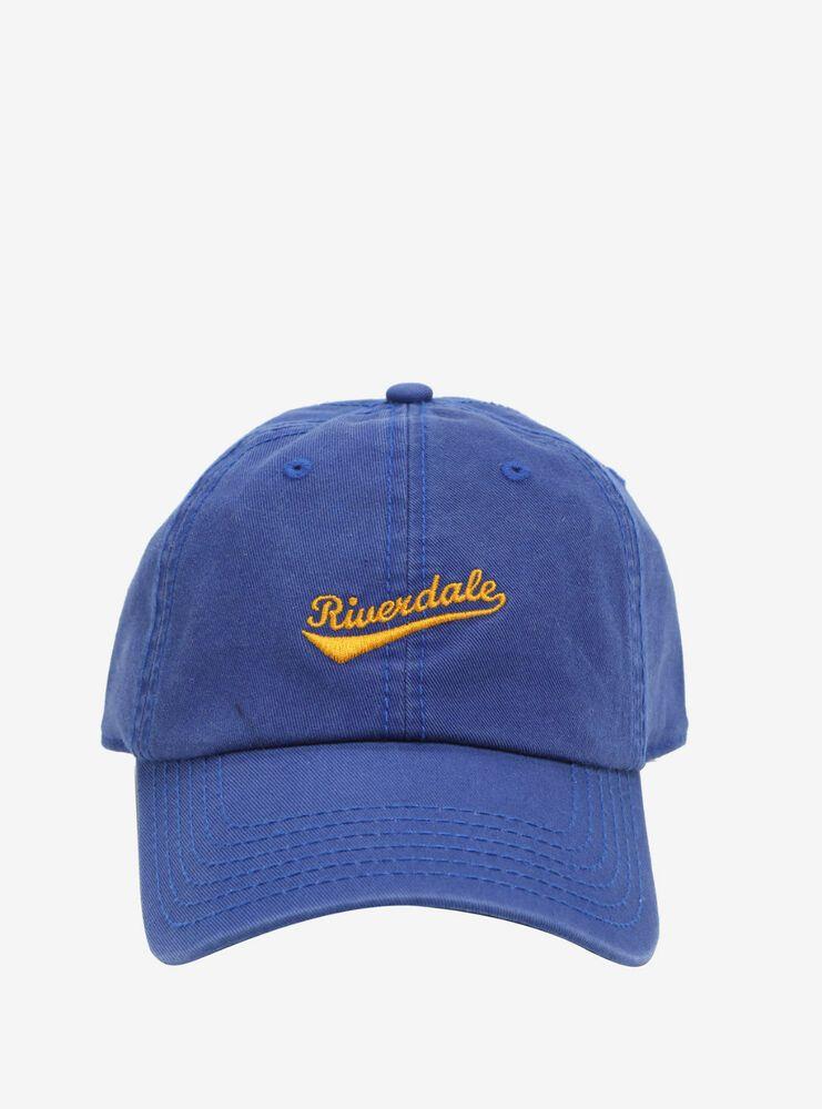 Riverdale Logo - Riverdale LOGO Blue Dad Cap Ballcap Baseball Hat Adjustable Licensed