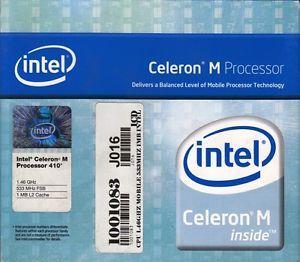 Intel Celeron M Logo - INTEL CELERON M 410 MOBILE 1.46GHZ 533FSB 1MB CACHE SOCKET M