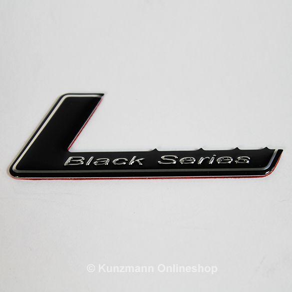 Benz Black Logo - Black Series logo emblem | 63 / 65 AMG | Genuine Mercedes-Benz