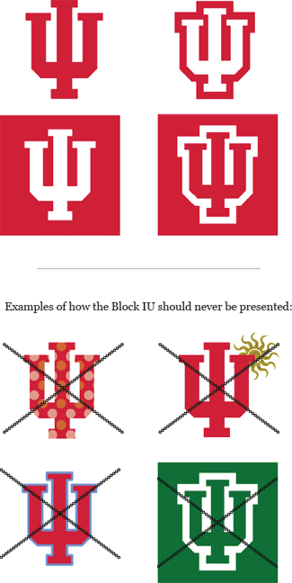IU University Logo - Licensing & Trademarks - Indiana University