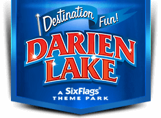 Two Silver Boomerang Logo - Darien Lake