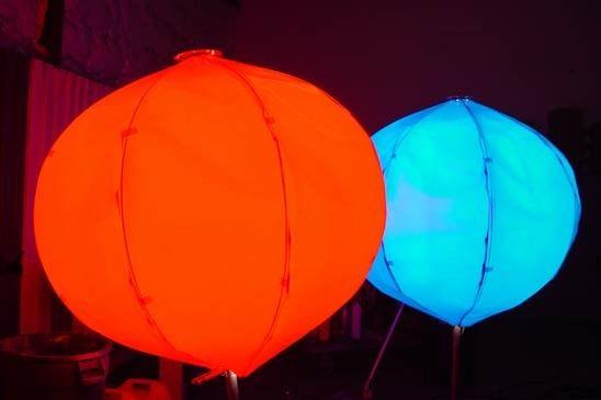 Red Blue Orange Sphere Logo - Spherical Lighting