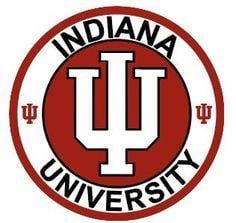 Indiana University Sports Logo - Indiana Hoosiers Logo - Red interlocking IU (SportsLogos.Net) | My ...