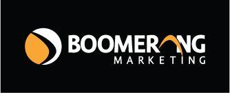 Two Silver Boomerang Logo - Boomerang Marketing. Promotional Products and Services
