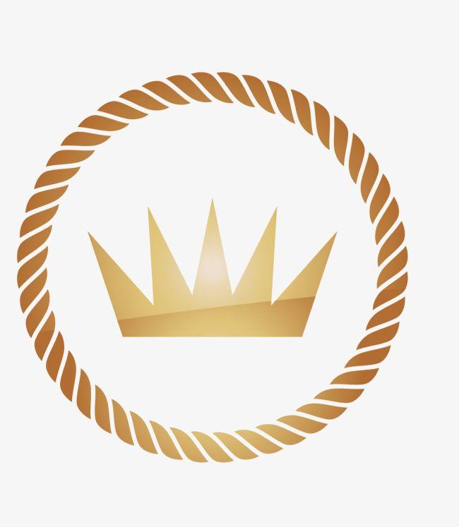 Brown with Yellow Crown Logo - Twine Yellow Crown, Crown Clipart, Yellow Crown, Hemp Rope PNG