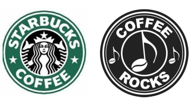 Old and New Starbucks Logo - Starbucks on the rocks Trademark Attorneys