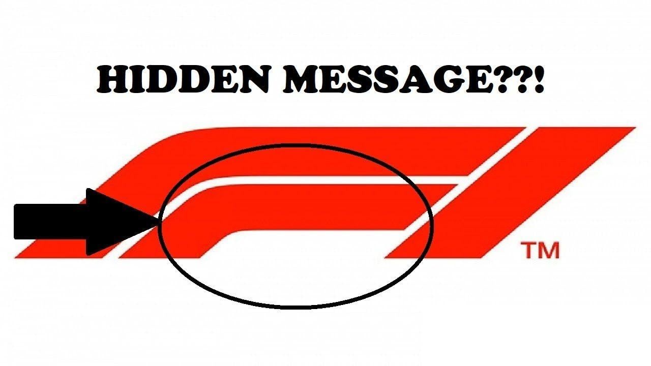 Secret Messages in Logo - SECRET MESSAGES IN NEW F1 LOGO Formula One HIDDEN MEANING TRIVIA