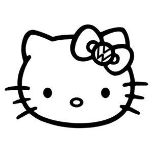 Hello Kitty Logo - Hello Kitty - VW Logo - Outlaw Custom Designs, LLC