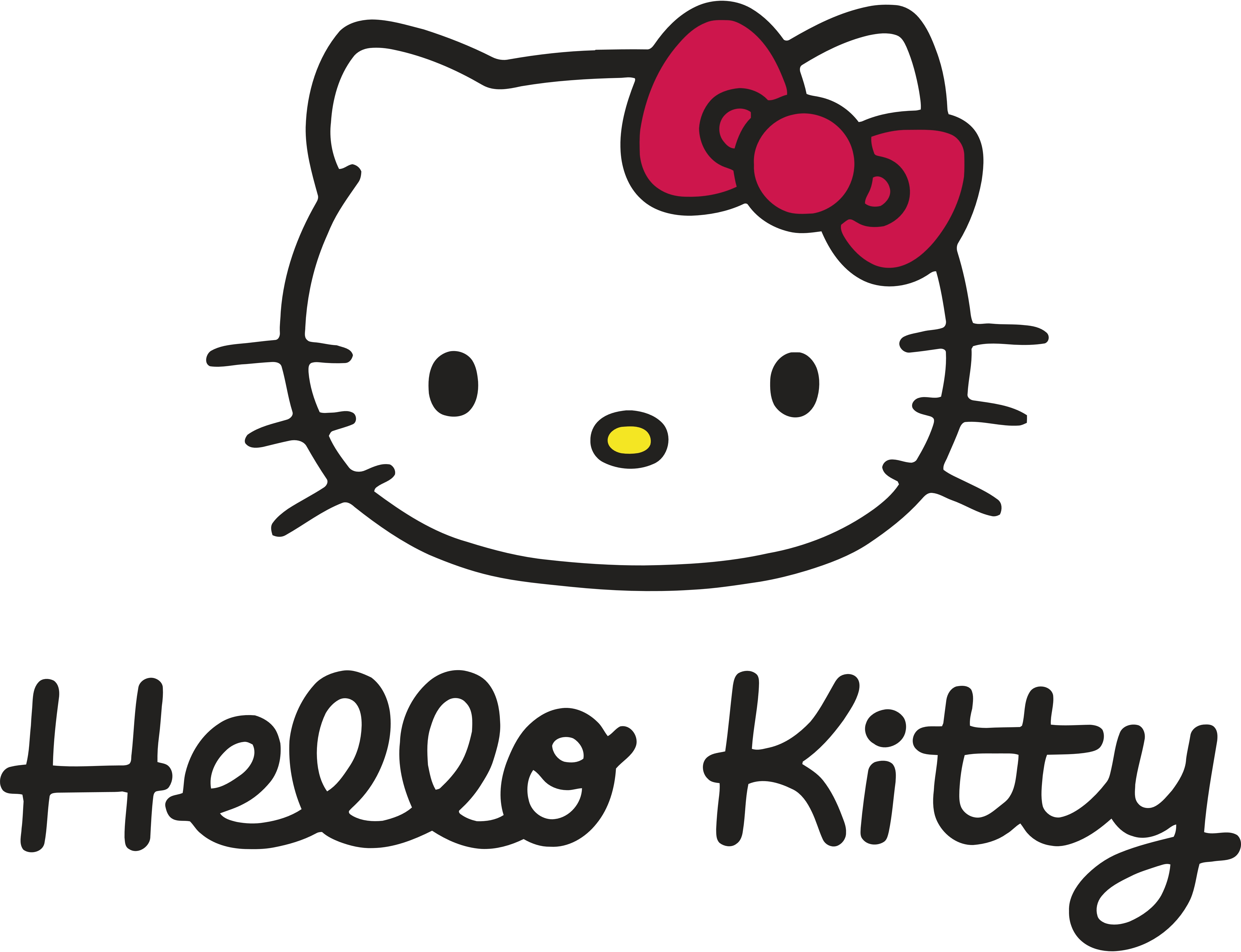 Hello Kitty Logo - Hello Kitty – Logos Download