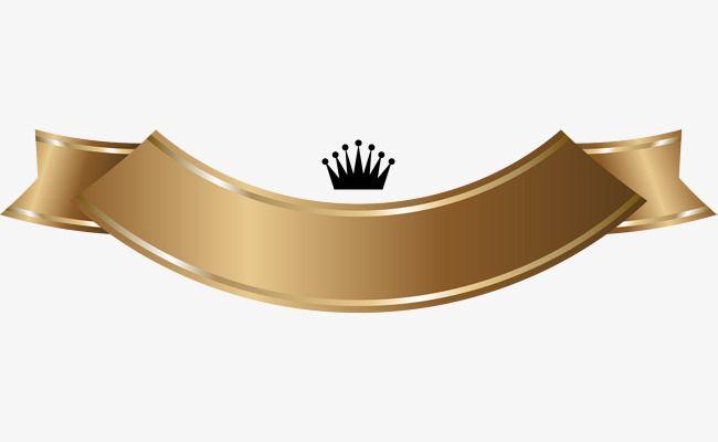 Brown with Yellow Crown Logo - Yellow Silk With Crown, Crown Clipart, Yellow, Ribbon PNG Image and ...