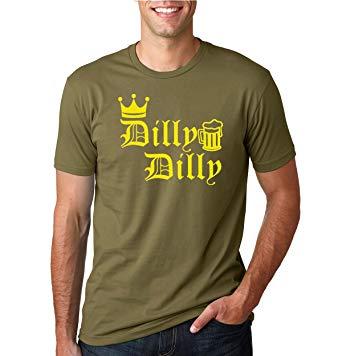 Brown with Yellow Crown Logo - Wild Bobby Dilly Dilly Yellow Crown | Mens Pop Culture Tee Graphic T ...