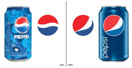 Old and New Pepsi Logo - Pepsi – the rationale behind the new logo | Gems Sty