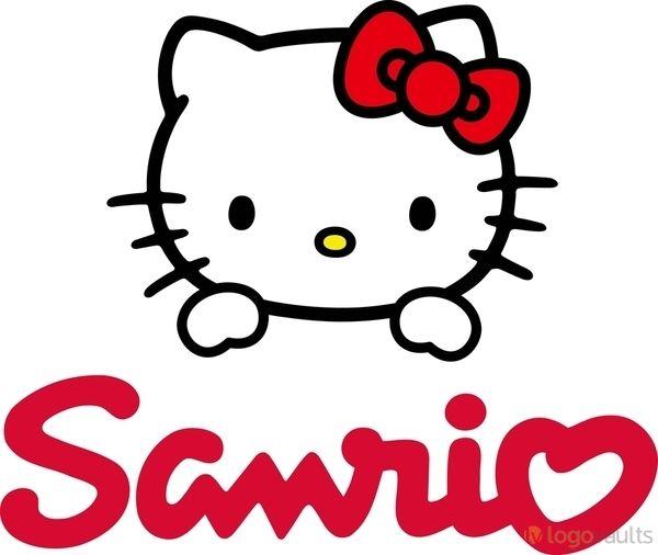 Hello Kitty Logo - Sanrio - Hello Kitty Logo (JPG Logo) - LogoVaults.com