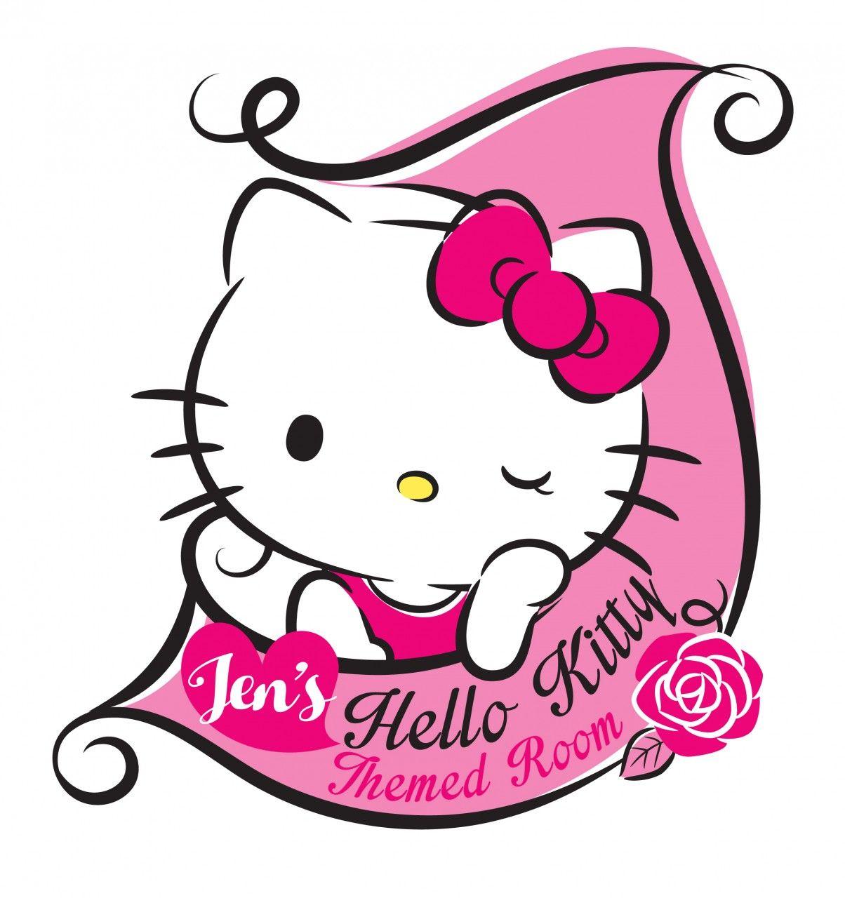 Hello Kitty Logo - Logo Kitty Themed Room JPEG