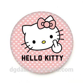 Hello Kitty Logo - Hot Selling Hello Kitty Printed Tinplate One-way Mirror With ...