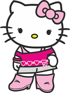 Hello Kitty Logo - Hello Kitty Logo Vector (.CDR) Free Download