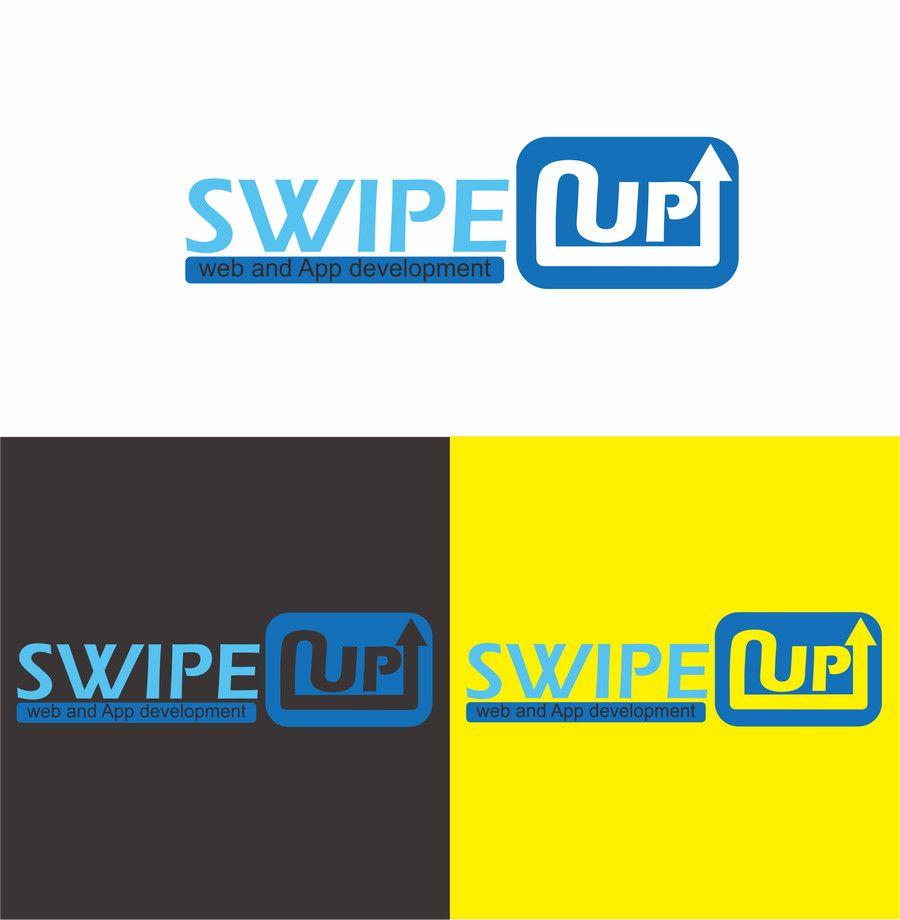 Swipe Blue and Yellow Logo - Entry #43 by Aldynandaw96 for Logo design for new company name -- 2 ...