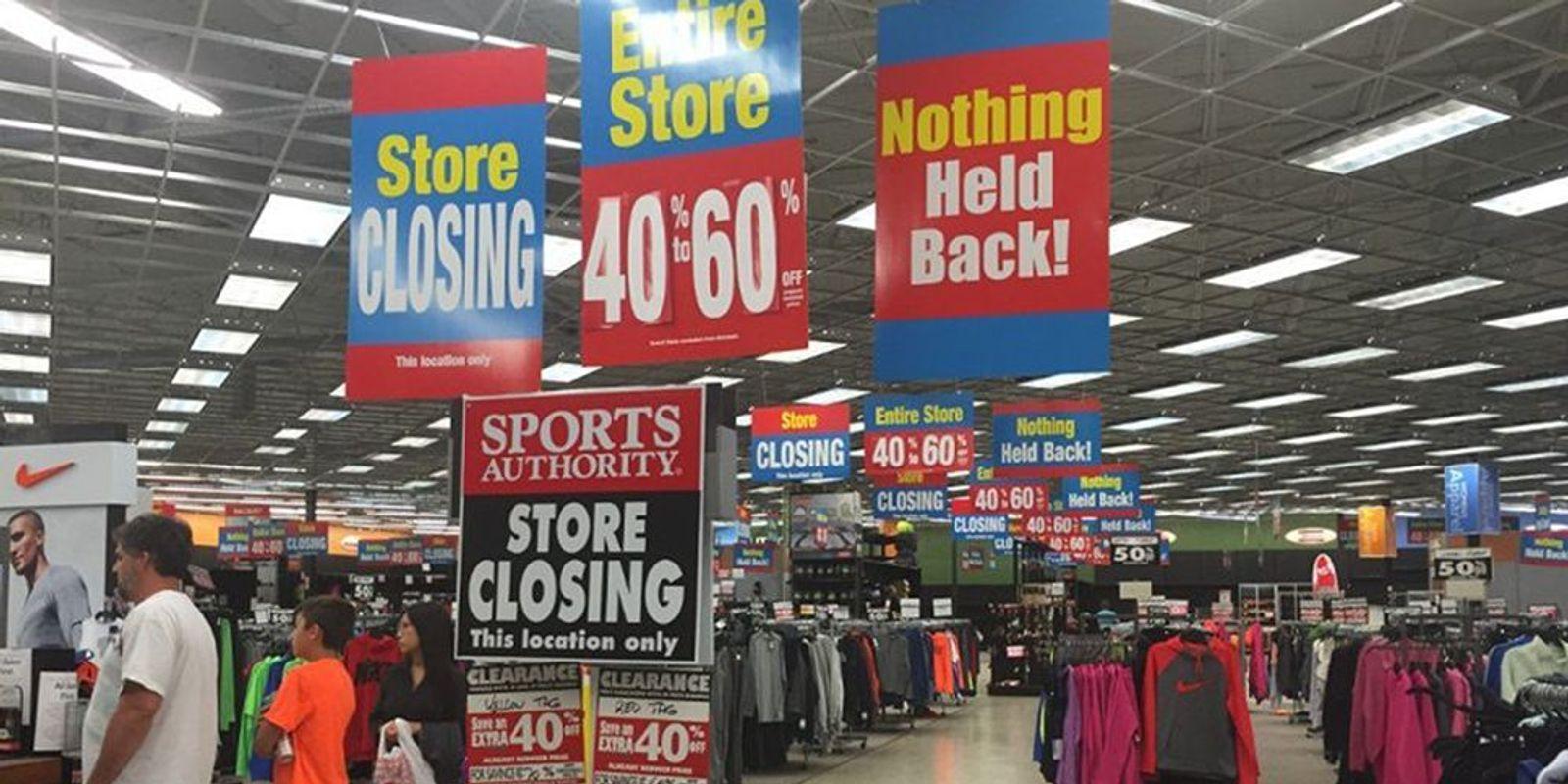 Sports Authority Store Logo - Sports Authority closings can mean good deals, eventually