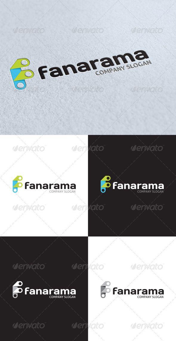 Old Letter Logo - Fanarama F Letter Logo - GraphicRiver Item for Sale | Logos & Brand ...