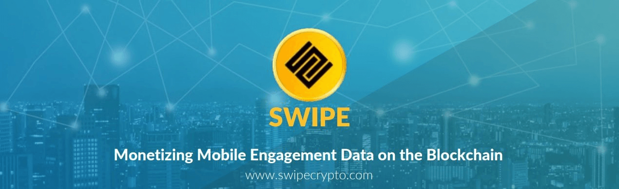 Swipe Blue and Yellow Logo - SWIPE: decentralized application for mobile phones