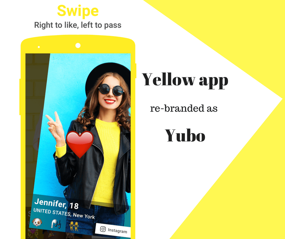 Swipe Blue and Yellow Logo - What is the Yellow App? Make Friends on Snapchat