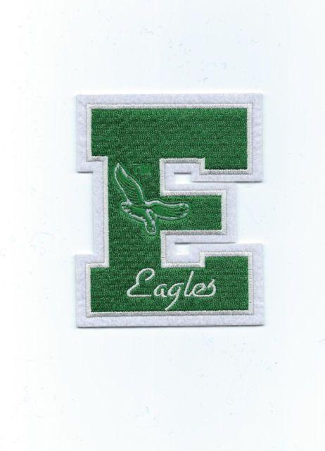 Old Letter Logo - Philadelphia Eagles Throwback Old Logo E Letter Patch 4 X 3 1 4 Sew ...