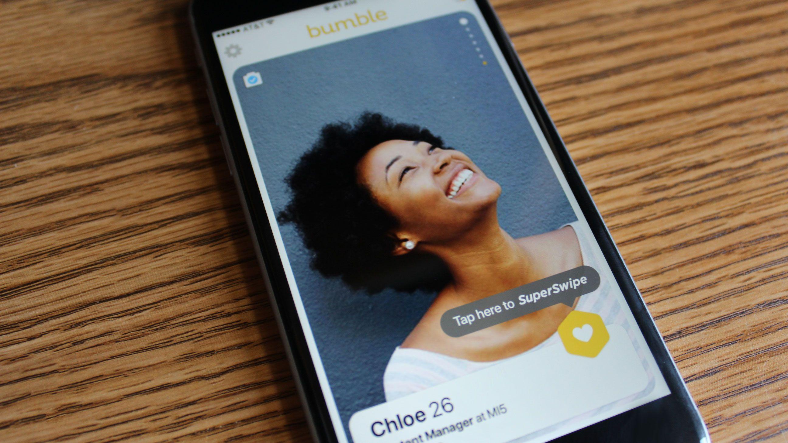 Swipe Blue and Yellow Logo - Bumble's SuperSwipe lets you show interest before someone swipes ...
