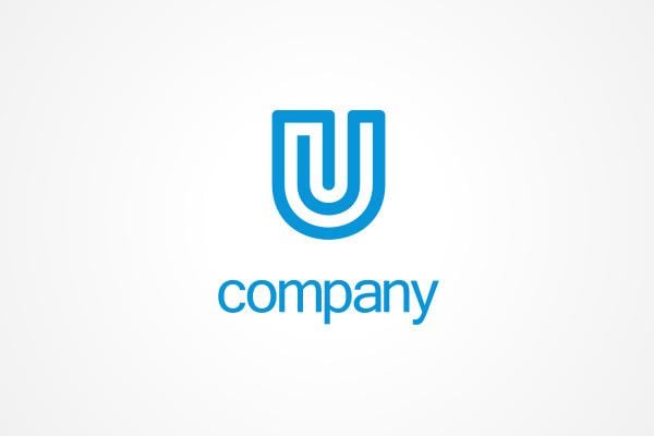 Blue U Logo - Free Logo: U Logo