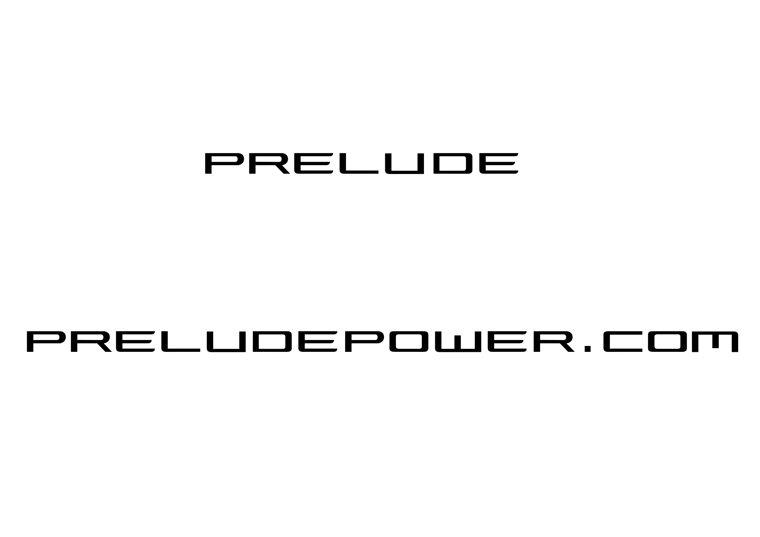 Honda Prelude Logo - I'll just leave this here. Prelude Forum : Honda Prelude