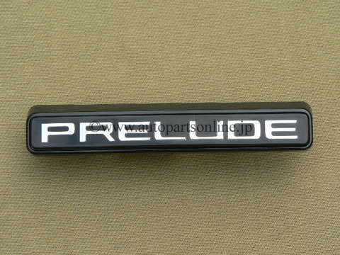 Honda Prelude Logo - autopartsonline.jp] Front Emblem (B) - HONDA PRELUDE (BB5/BB6/BB7/BB8)