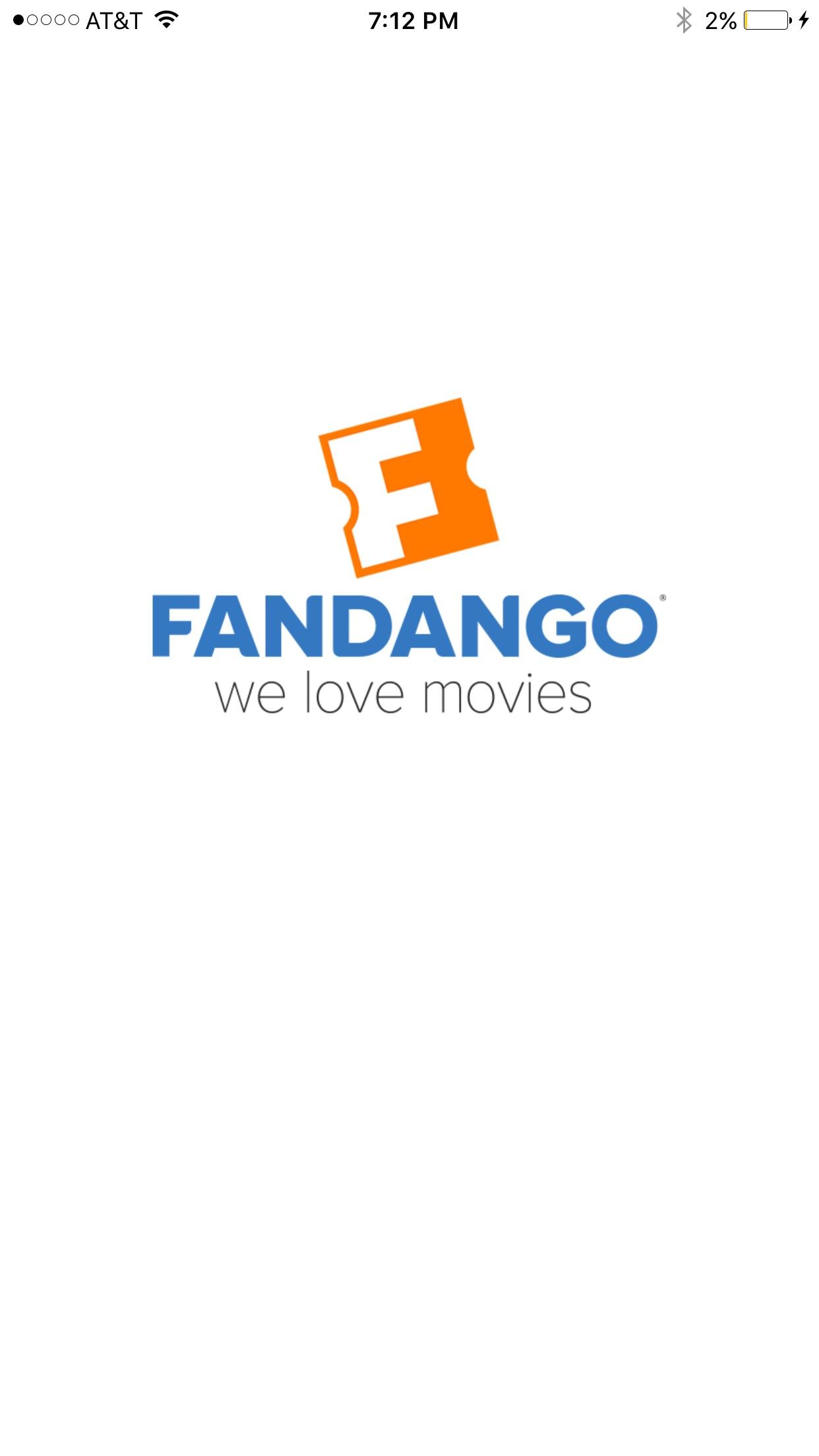 Upside Down F Logo - The fandango Logo is an F upside down too