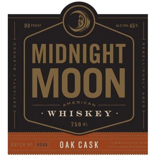 Midnight Moon Logo - Junior Johnson - 'Midnight Moon' American Whiskey - Crossroads Wine ...