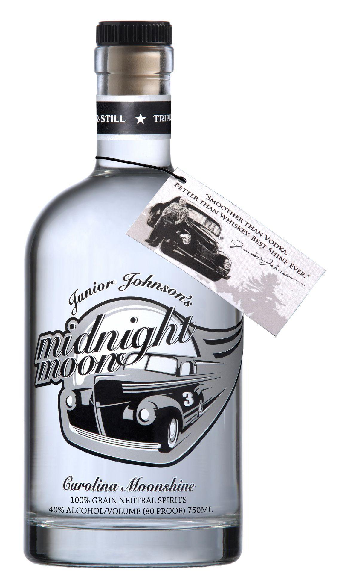 Midnight Moon Logo - Junior Johnson's - Midnight Moon Moonshine - Park Beverage
