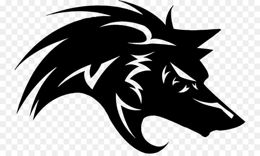 Black and Red Wolf Logo - LogoDix