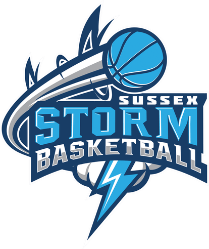 Storm Basketball Logo - Sussex Storm - Storm Basketball Club