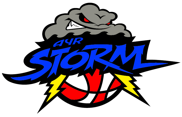 Storm Basketball Logo - Ayr Storm