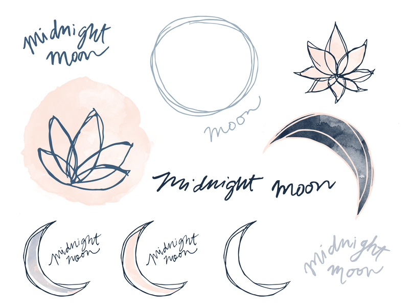 Midnight Moon Logo - Midnight Moon. explorations, elements, objects, etc