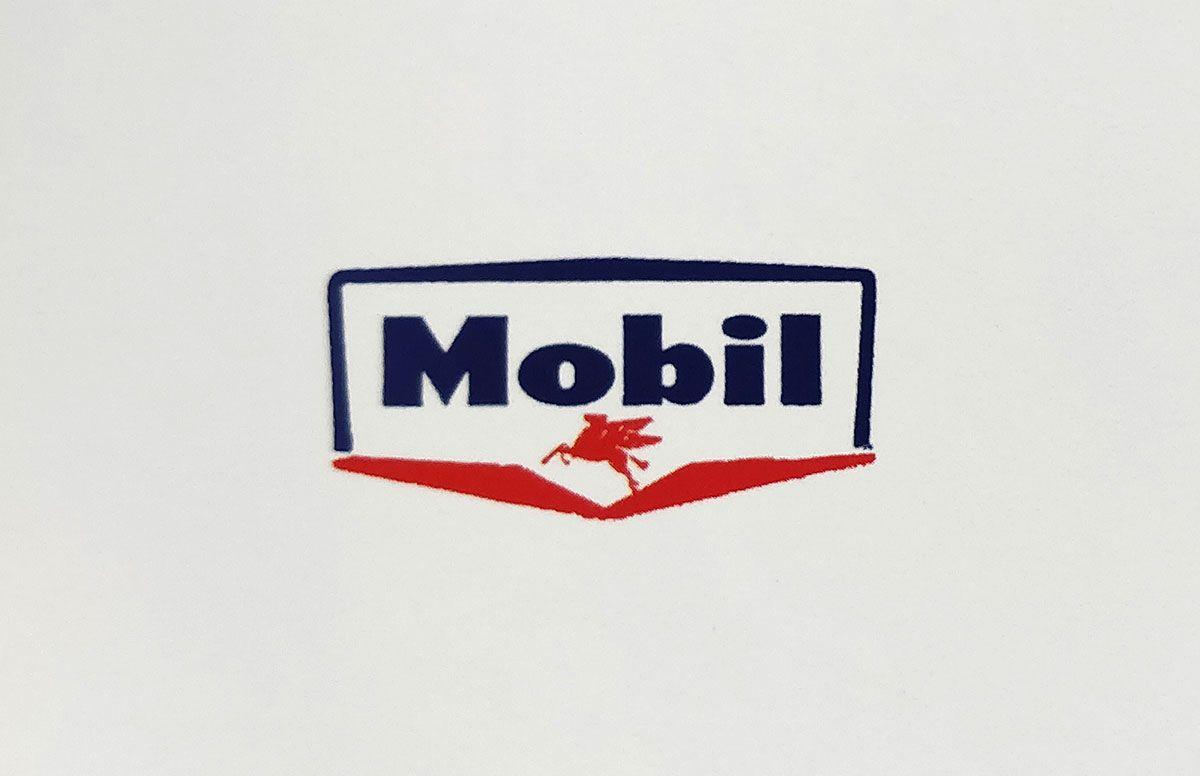 Mobil Logo - Mobil logo, designed by Tom Geismar, 1964. Logo Design Love