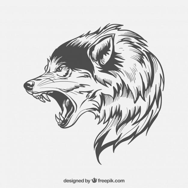 Black and White Animal Logo - Wolf Vectors, Photos and PSD files | Free Download