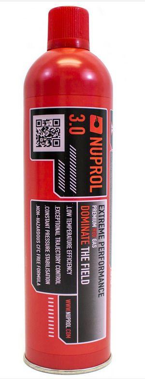 Red and Green Gas Logo - NUPROL 3.0 PREMIUM AIRSOFT RED CAN GREEN GAS HIGH PERFORMANCE LOW