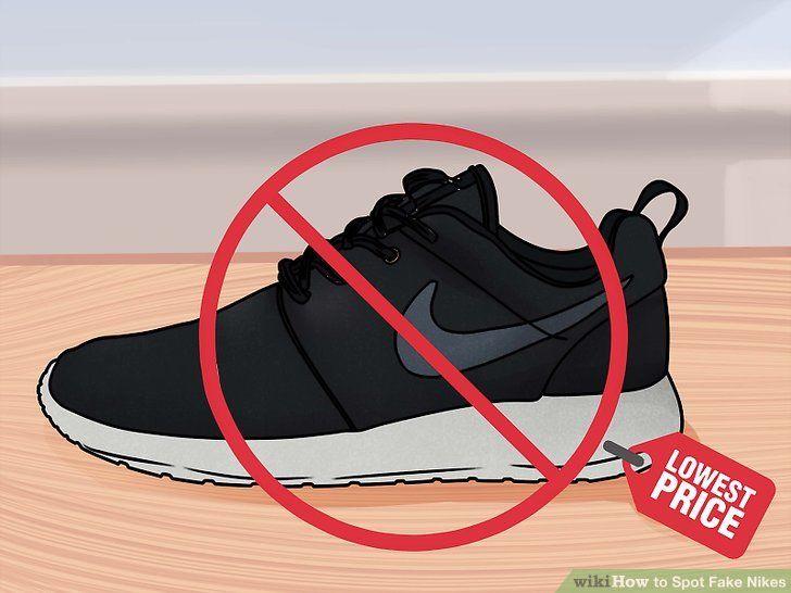 Nike Shoes with the Triangle Logo - Simple Ways to Spot Fake Nikes - wikiHow
